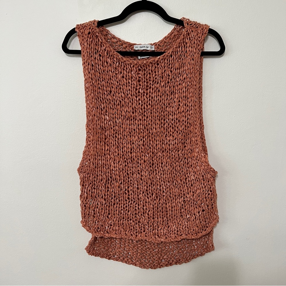 Chunky knit sweater vest
